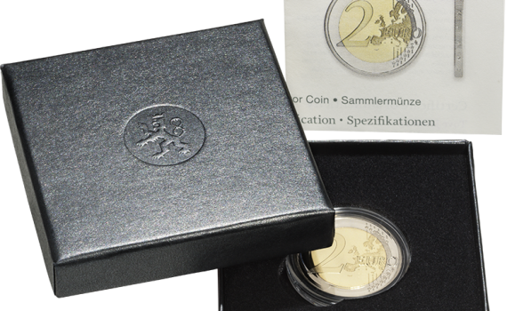 Finland 2016 Commemorative €2 Georg Henrik von Wright Coin in Box