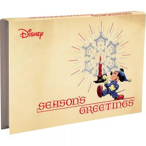 2016 Disney Classic Season's Greetings 1oz Silver Coin Box Cover