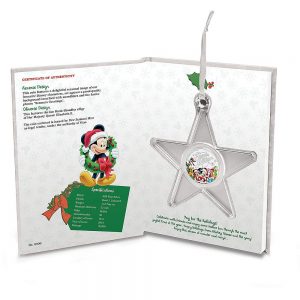 2016 Disney Season's Greetings 1/2oz Silver Coin Box