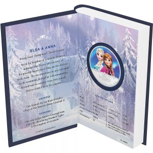 2016 Frozen Elsa and Anna Silver Coin Box