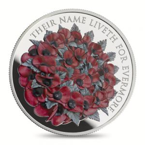 2016 Alderney Remembrance Day Crown Coin Reverse