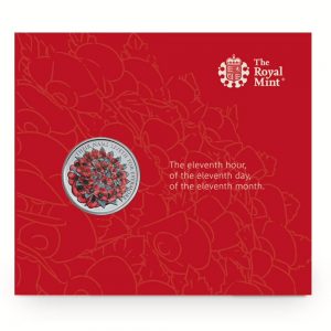 2016 Alderney Remembrance Day Crown Uncirculated Packaging