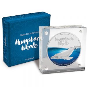 Pitcairn Islands 2016 Humpback Whale 1oz Silver Coin