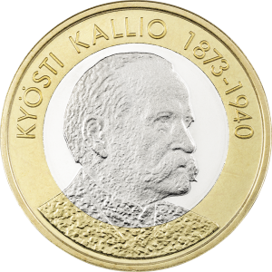 Finland 2016 President Kyösti Kallio Coin Reverse