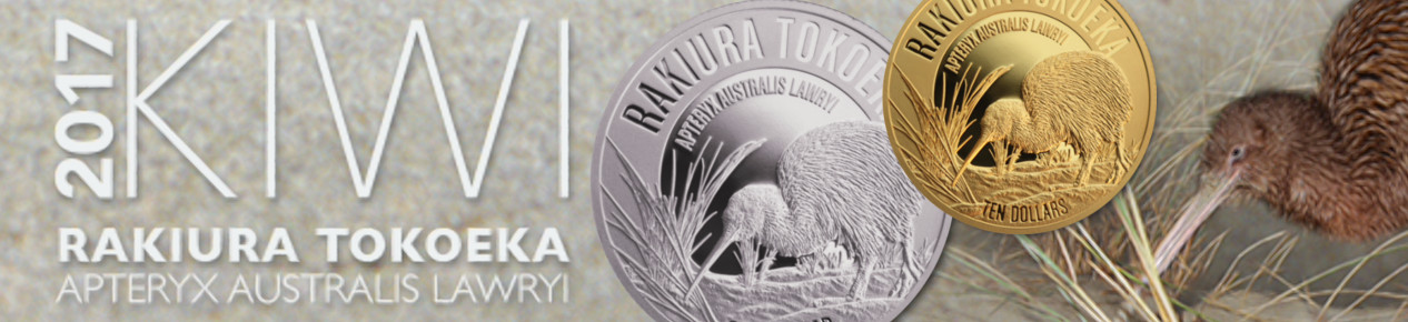 New Zealand 2017 Kiwi Coins Splash Image