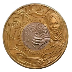 San Marino 2016 €5 Coin Reverse