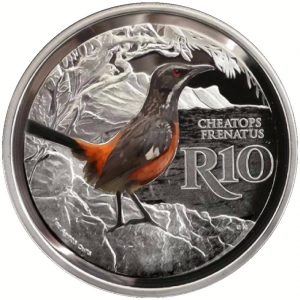 South Africa 2016 Silver Cape Rock-Jumper Coin