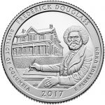 USA 2017 Frederick Douglas Quarter Dollar Coin Reverse