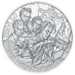 Austria 175th anniversary of the Vienna Philharmonic Orchestra Silver Coin Reverse