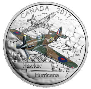 Canada 2017 Aircraft of the Second World War - Hawker Hurricane