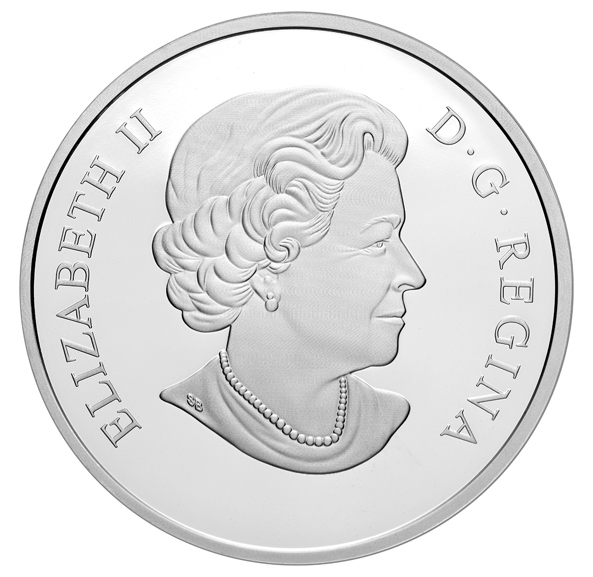 Canada 2017 Nature's Impressions - Polar Bear Silver Coin Obverse