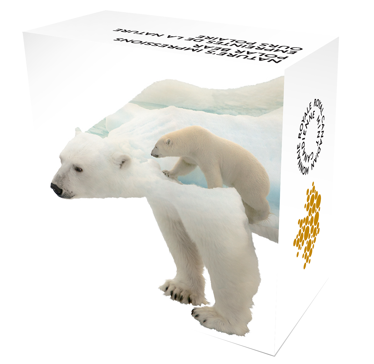 Canada 2017 Nature's Impressions - Polar Bear Silver Coin Art