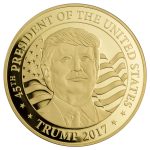 Equatorial Guinea 2017 Trump Inauguration 5000 Franc Gold Coin Reverse