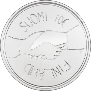 2017 Independent Finland 100 Years Silver€10 Coin Obverse
