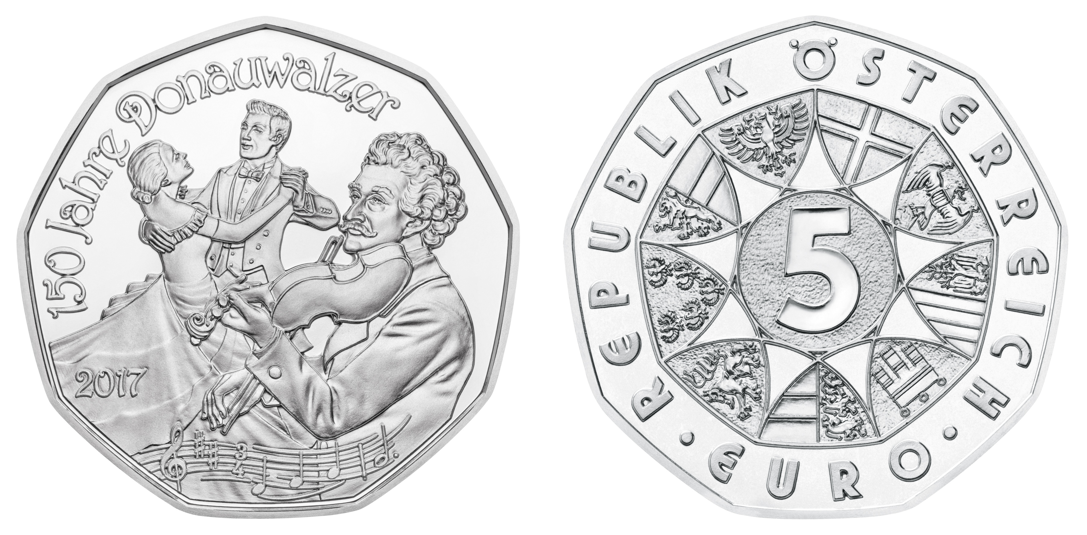 Austria 2017 150th anniversary of the Blue Danube Coin