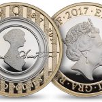 United Kingdom 2017 Jane AustiI £2 Coin