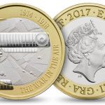 United Kingdom 2017 Aviators of WWI £2 Coin