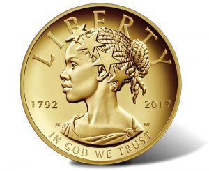 USA 2017 225th Anniversary American Liberty Gold Coin Obverse