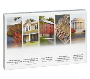 USA 2017 America The Beautiful Quarter Dollars Proof Set Box