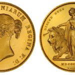 1839 Una and the Lion Coin
