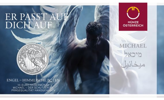Austria 2017 Archangel Michael - The Protecting Angel Silver Uncirculated Coin