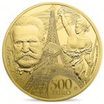 France 2017 Europa Star 500 Euro Gold Coin Reverse