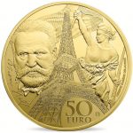 France 2017 Europa Star 50 Euro Gold Coin Reverse