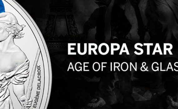 France 2017 Europa Star Silver Coin Splash Image