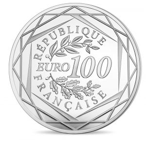 France 2017 Silver €100 Obverse