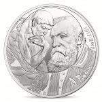 France 2017 Auguste Rodin Silver €100 Reverse