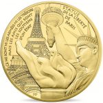 France 2017 Treasures of Paris 1oz Gold €200 Coin Reverse