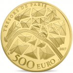 France 2017 Treasures of Paris 5oz Gold €500 Coin Obverse