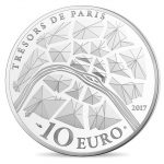 France 2017 Treasures of Paris Silver €10 Coin Obverse