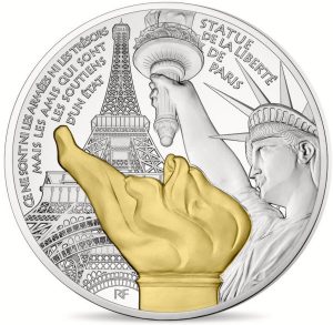 France 2017 Treasures of Paris Silver 1 Kilo €500 Coin Reverse