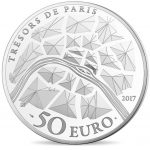 France 2017 Treasures of Paris Silver €50 Coin Obverse