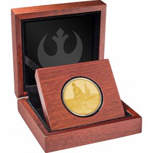Star Wars Classic Coin Series 2017 Gold 1oz Luke Skywalker Coin in Box