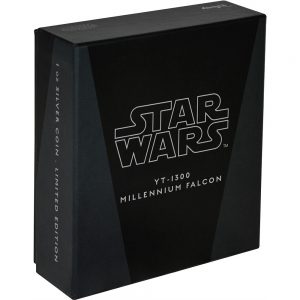 Star Wars Ships 2017 Millennium Falcon 1oz Silver Coin Cover