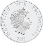 Star Wars Ships 2017 Millennium Falcon 1oz Silver Coin Obverse