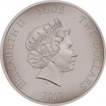 2017 Warriors of History Silver Coin Obverse