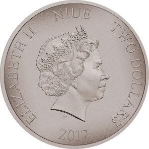 2017 Warriors of History Silver Coin Obverse
