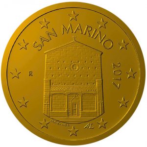 New 2017 San Marino 10 cent National Design