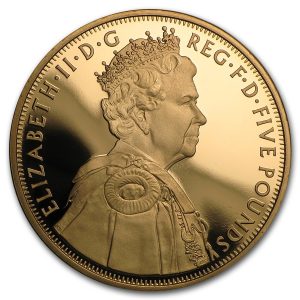 Queen Elizabeth II 2012 Diamond Jubilee Coin Reverse