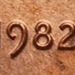 USA 1982 Small Date 1c Variety