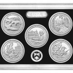 USA 2017 America the Beautiful Silver Quarter Dollar Proof Set