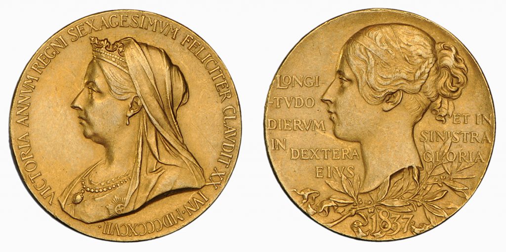 Queen Victoria 1897 Diamond Jubilee Medallion