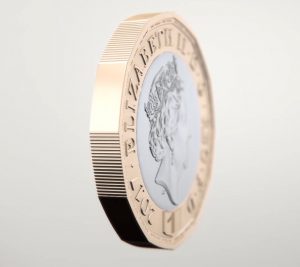 New UK 2017 £1 Coin 12 Sided Edge