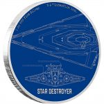 Star Wars Ships Series - Star Destroyer Silver Coin Reverse