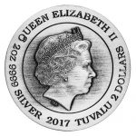 2017 Norse Goddesses 2oz Silver Freya Coin Obverse