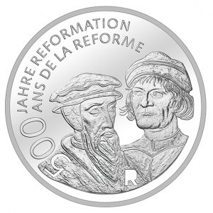 Switzerland 2017 500 yrs of Reformation Silver Coin Reverse