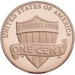 USA Lincoln 'Shield' Penny Coin Reverse